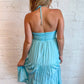 Day + Moon - Haltered Ruched Midi Dress