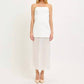Lena - Contrast Maxi Dress