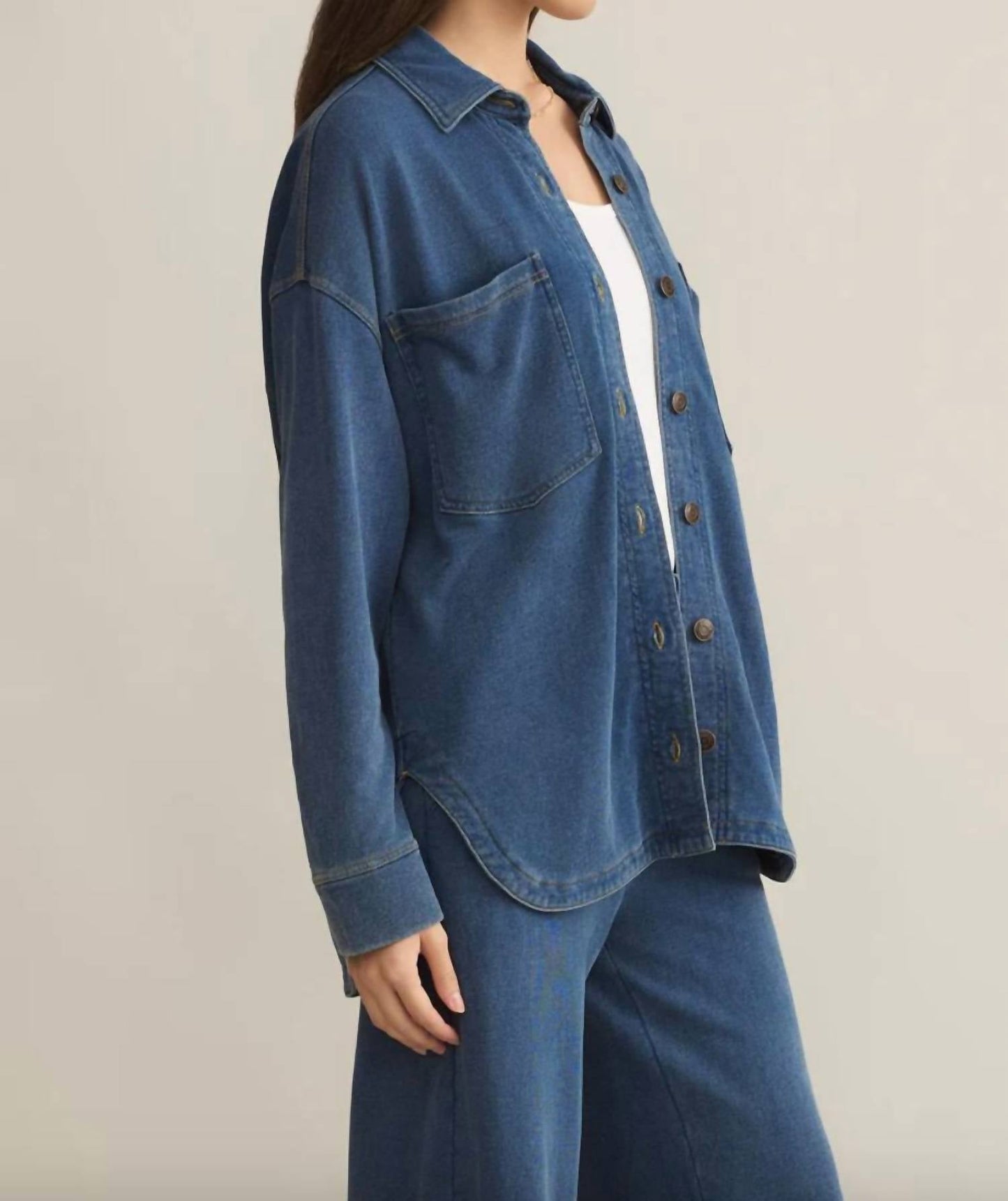 Z Supply - All Day Knit Denim Jacket