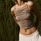 Free People - SHIRR ENOUGH CAMI