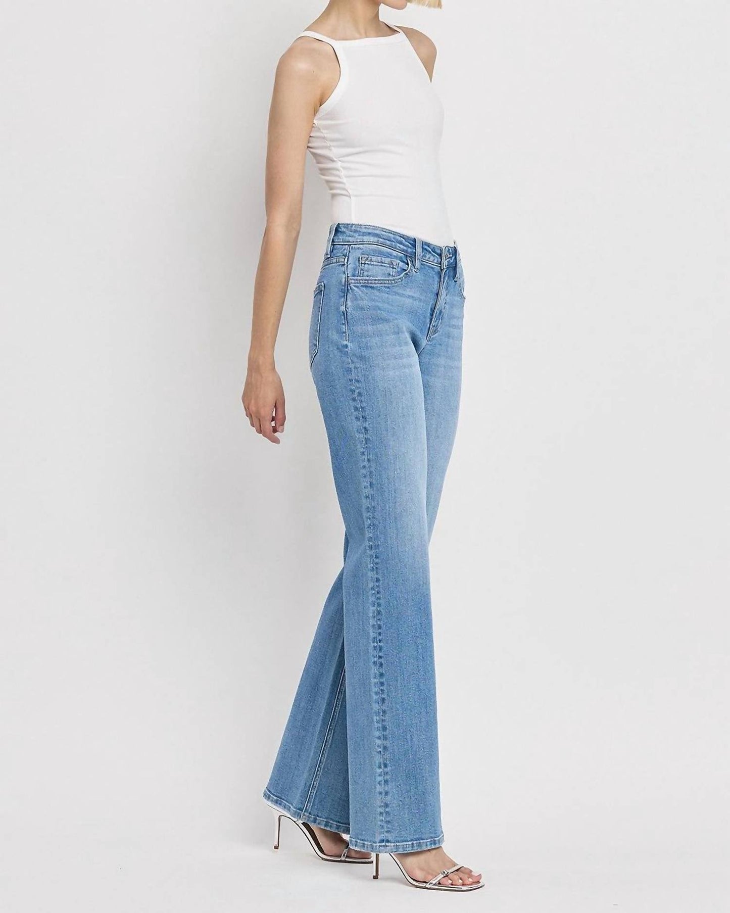 Flying Monkey - 90’s High Rise Vintage Flare Jeans