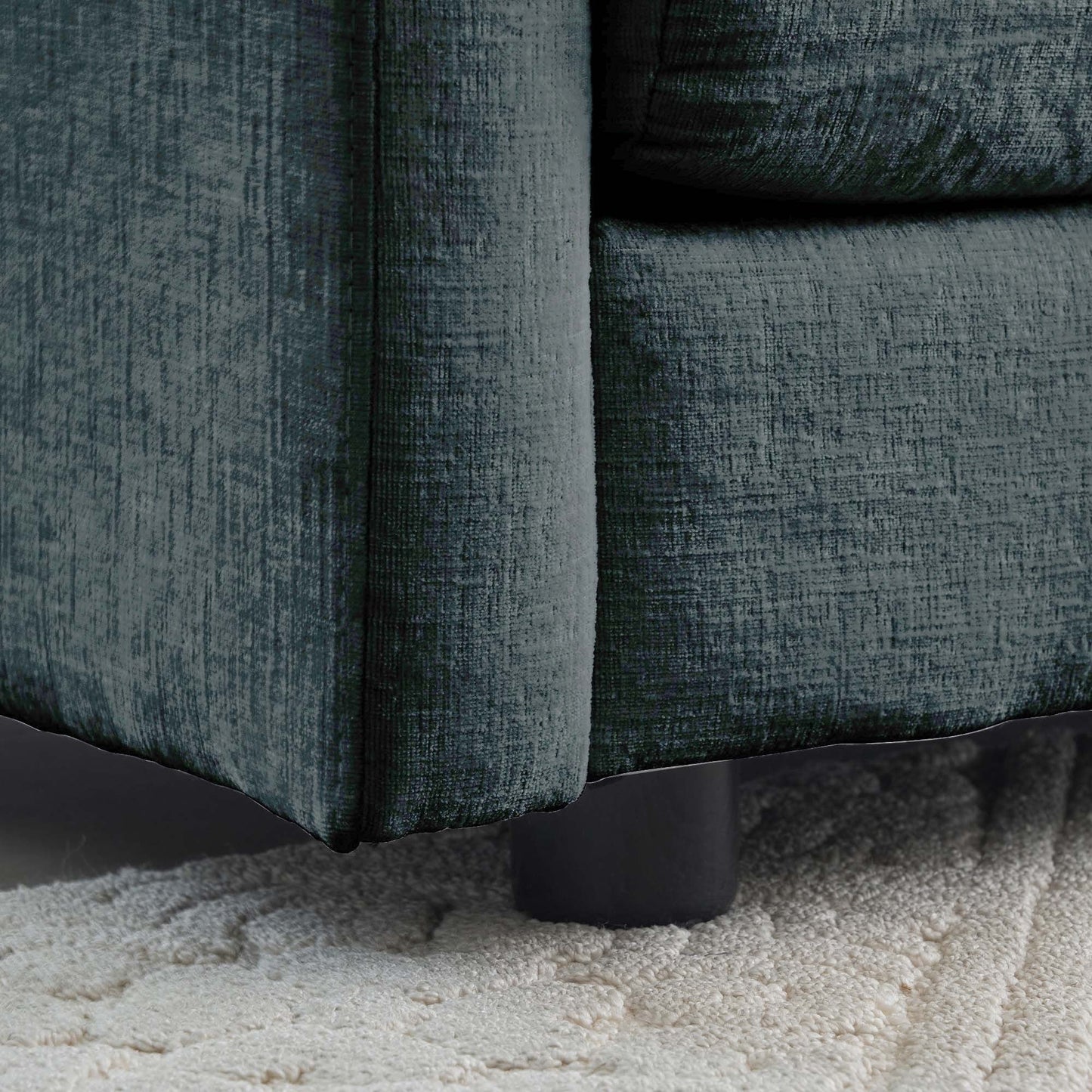 Comfy Deep Single Seat Sofa Upholstered Reading Armchair