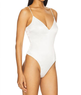 L'Agence - Dara Plunge Neck Bodysuit
