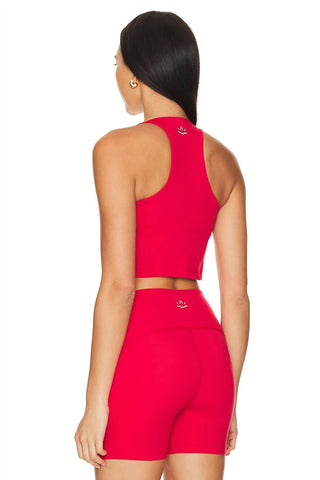 Além do Yoga - Regata Curta Racerback Powerbeyond