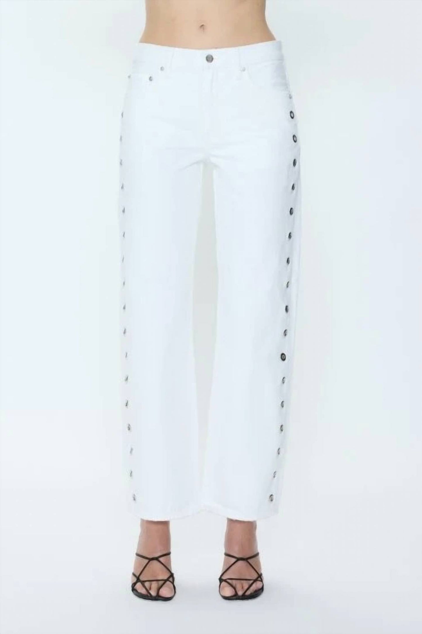 Pistola - Lexi Mid Rise Bowed Straight Jean