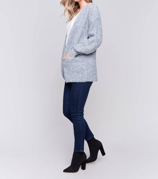 Charlie B - Boucle Knit Long Cardigan