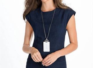 Brighton - Colar com presilha para distintivo Toledo feminino