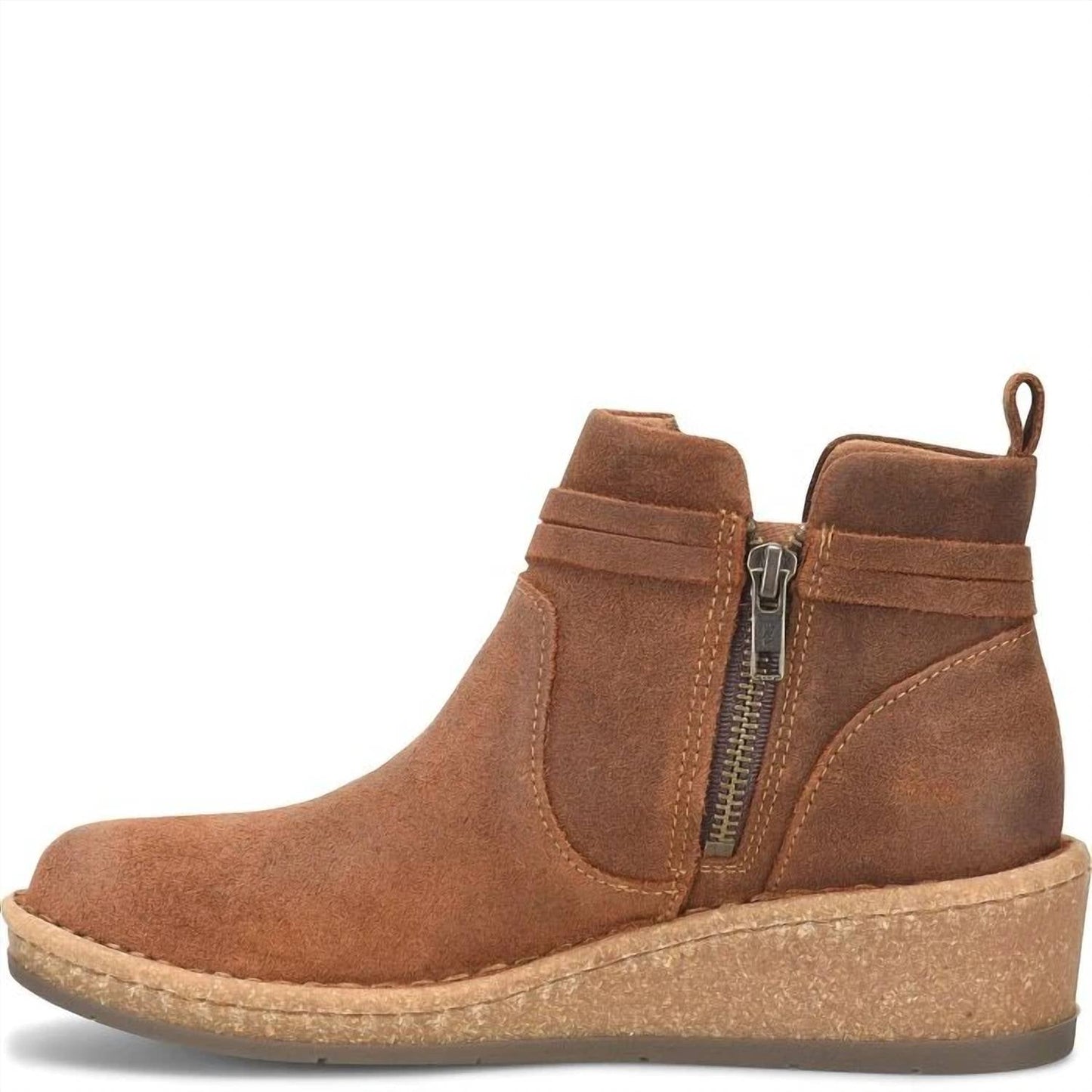 Born - Women's Vaughn Distressed Suede Leather Bootie