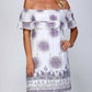 Listicle - Mandala Medallion Cotton Sun Dress