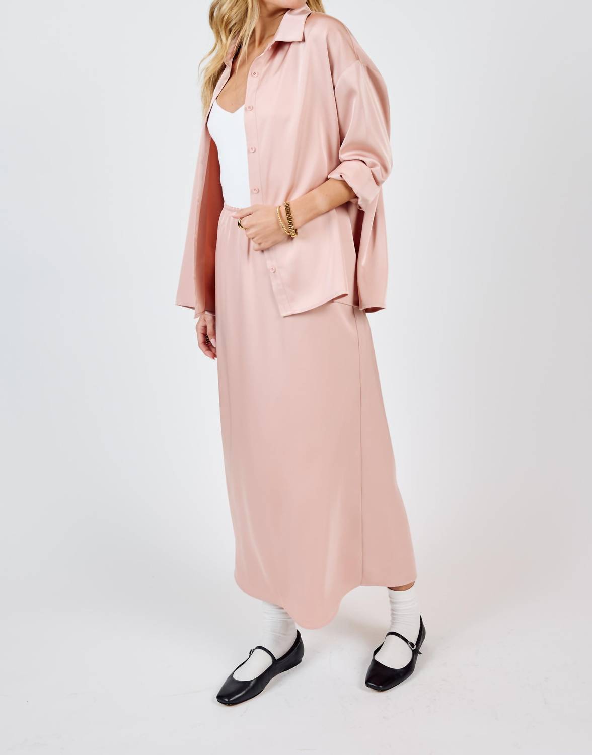 Sadie & Sage - Mood Boost Button Up Shirt