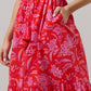 Sugarlips - Cedia Floral Button Midi Dress