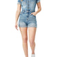 Judy Blue - High Waist Short Sleeve Denim Romper