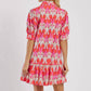 Jude Connally - Tierney V-neck Mini Dress