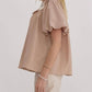Entro - Puff Bubble Sleeve Top