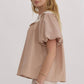 Entro - Puff Bubble Sleeve Top