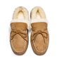Spring Step Shoes - Men's Shearling And Suede Moccasin Slippers