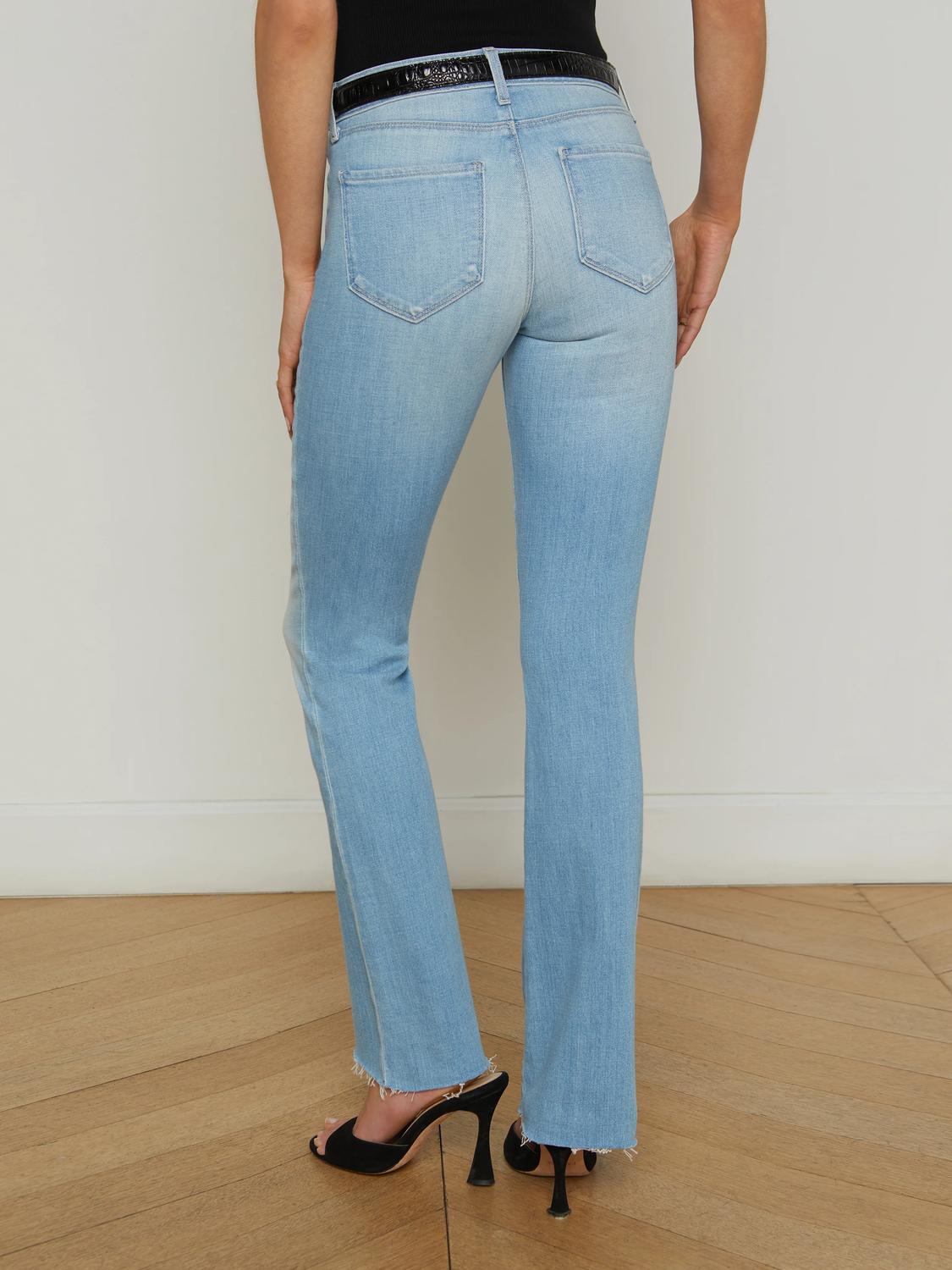 L'Agence - Sneeki Low Rise Straight Leg Jean