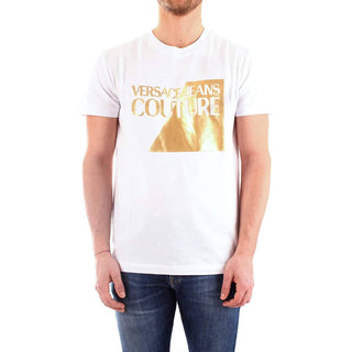 Versace - Gold Logo Short Sleeve T-Shirt