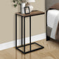 Accent Table, C-Shaped, Space-Saving Functionality