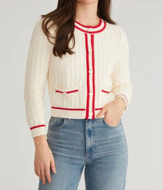 525 America - Cardigan Trophy com gola redonda Laurel