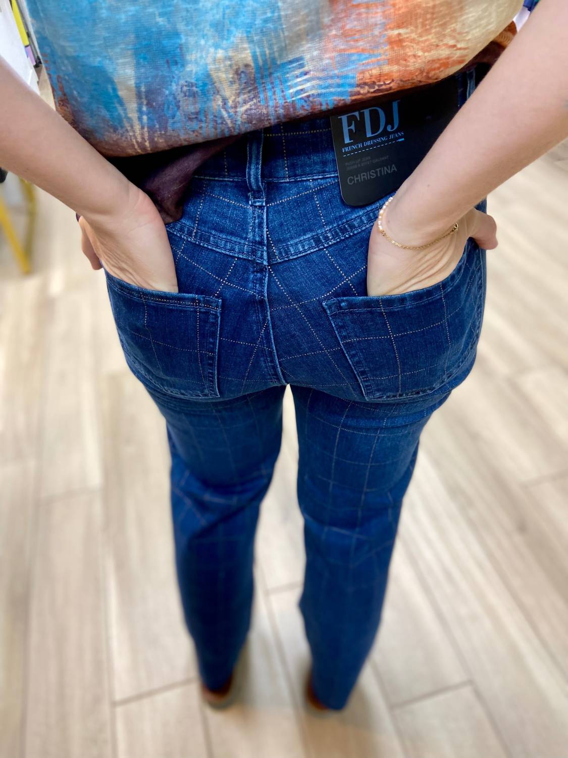 Fdj - Squares Relaxed Jeans