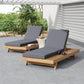 Lounge Chaise Set with Space Available on One Side