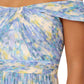 Adrianna Papell - Off The Shoulder Chiffon Gown