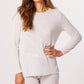 French Kyss - Zig Zag Long Sleeve Sweater