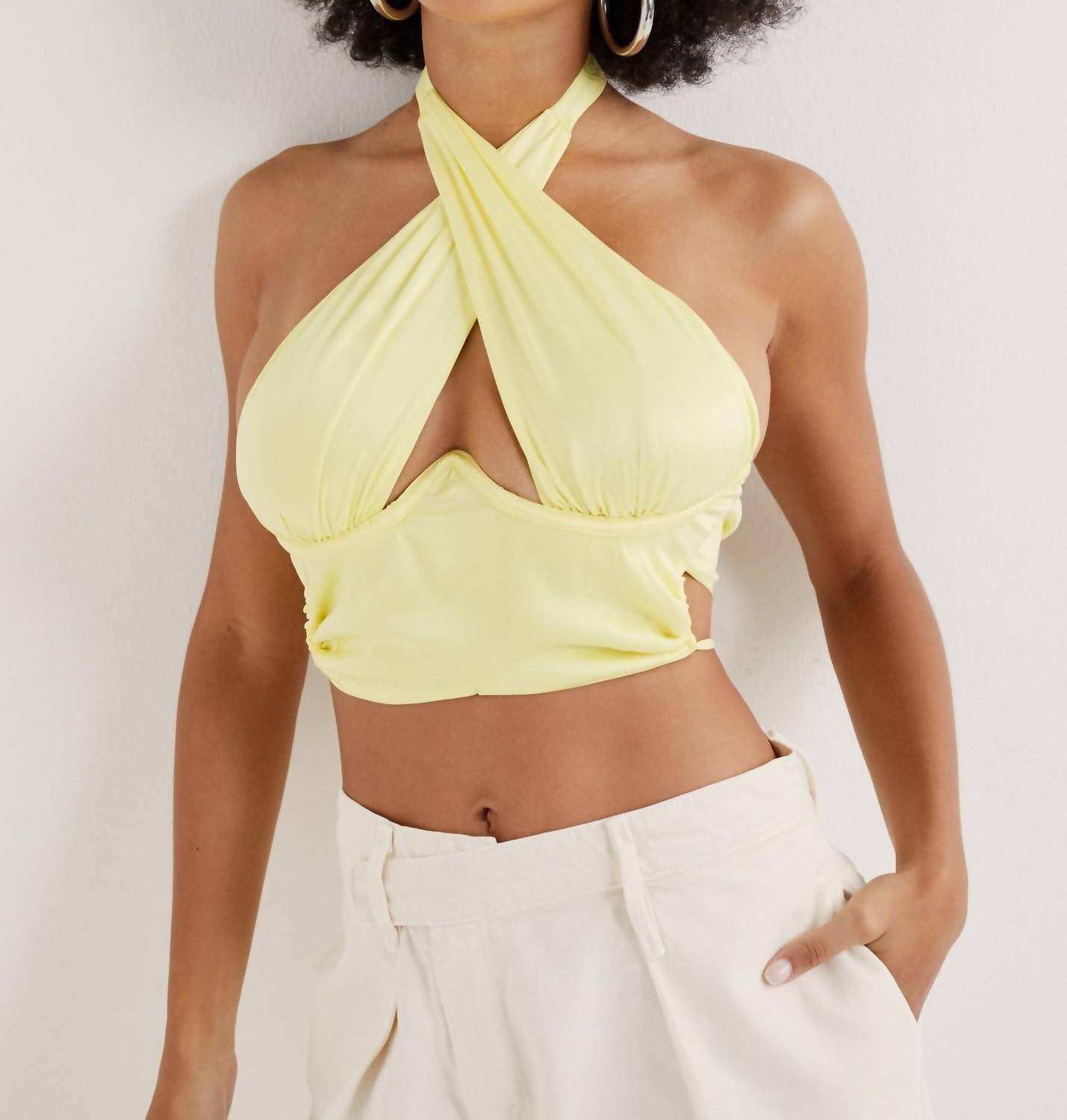 For Love & Lemons - RANA CROP TOP