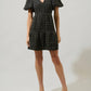 Sugarlips - Puff Sleeve Tweed Mini Dress