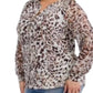 Perseption Concept - Animal Print Button Down Blouse Plus