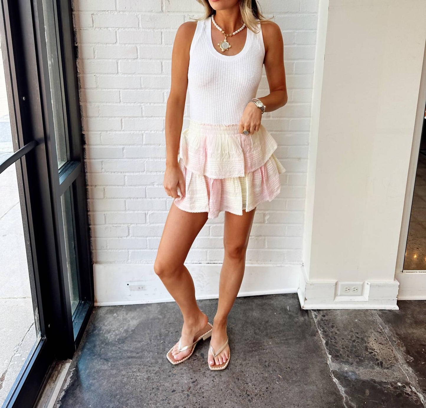 Loveshackfancy - Ruffle Mini Skirt