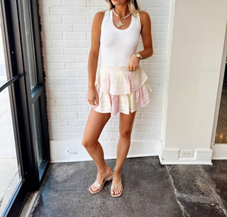 Loveshackfancy - Ruffle Mini Skirt