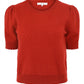 Frame - Pointelle Puff Sleeve Sweater