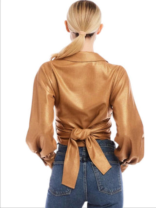 Camisa Wrap Fifteen Twenty - Sloane