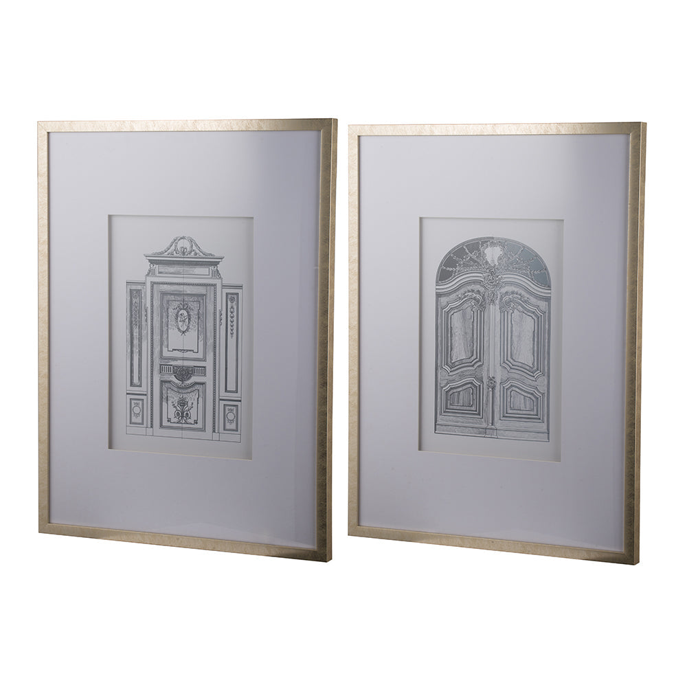 The Grand Portal™ Duo — Architectural Pencil Art Prints