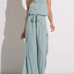 Elan - Strapless Romper Tie Waist