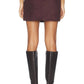 Astr - Laudine Faux Suede Mini Skirt