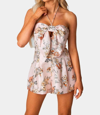 Buddylove - Macacão Floral Kira Halter