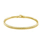 Fancy Weave Bangle in 14k Yellow Gold (3.0mm)