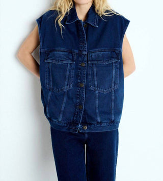 American Vintage - Blusa jeans Joybird feminina