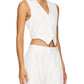 Enza Costa - Women's Twill Vest