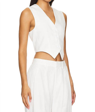 Enza Costa - Women's Twill Vest