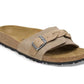 Birkenstock - Women's Oita Braided Suede Sandals