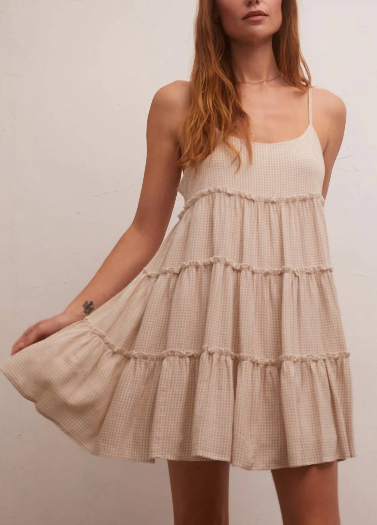 Z Supply - CARINA GINGHAM MINI DRESS
