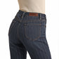 Rock & Roll Cowgirl - High-rise Tonal Stripe Boot Cut Jean