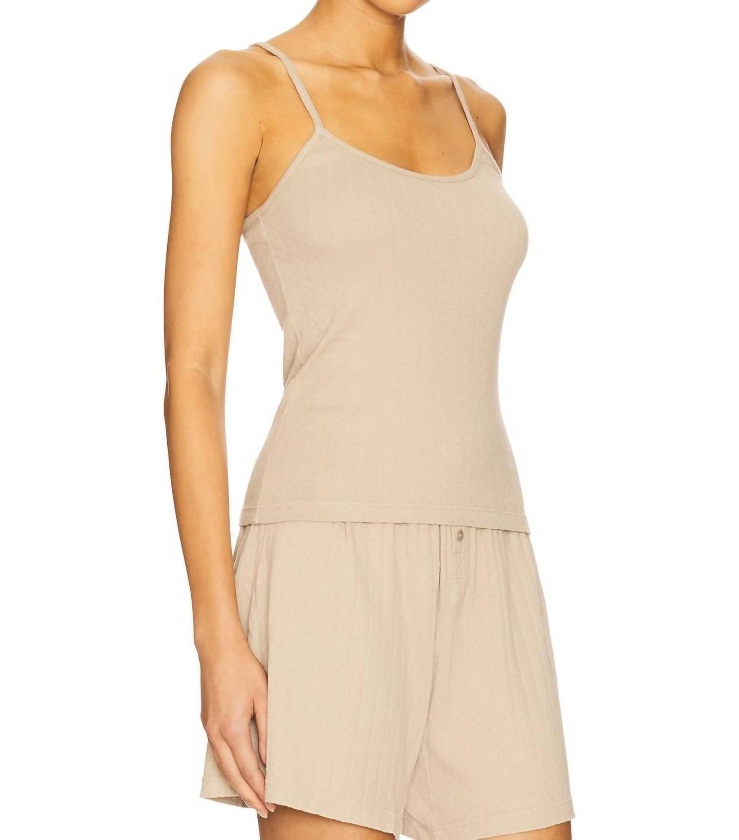 Donni. - The Pointelle Cami Tank Top