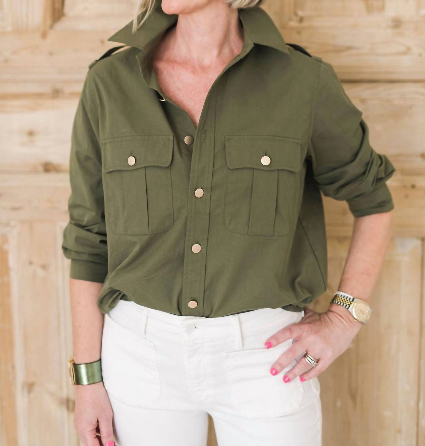Heidi Houston - Goldie Long Sleeves Shirt