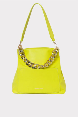 Giorgia Jo - Bolsa de ombro feminina com corrente