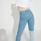 Ganni - Cutline Denim Swigy Pants